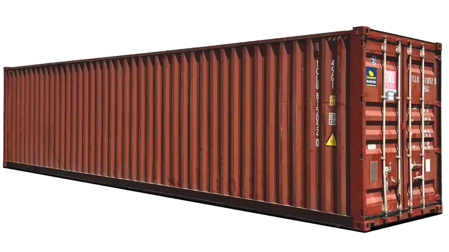 40ft used high cube shipping containers