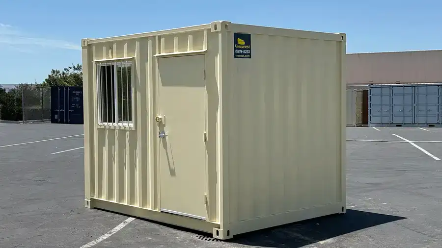 10ft New Ground Level Office Container