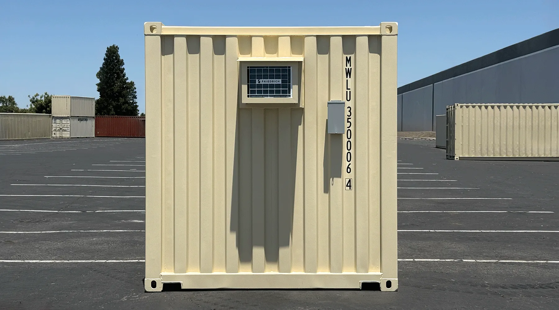 Office warranty The 20ft Refurbished Combo Office Container comes with a 5-year limited warranty. This warranty covers structural integrity, protection against corrosion, and maintenance of wind and watertight conditions under normal operating use. Coverage Includes Structural frame, walls, roof, and doors Weather resistance (wind and watertight seals) Weld integrity on the main container structure Electrical, lighting, HVAC, and interior components (1-year coverage) Warranty Exclusions Normal cosmetic wear and tear, such as surface rust, scratches, dents, and paint fading, are not covered. Damage caused by misuse, improper lifting, modification, accidents, or environmental extremes is excluded from warranty coverage. Optional lockbox security upgrades are covered separately if installed.