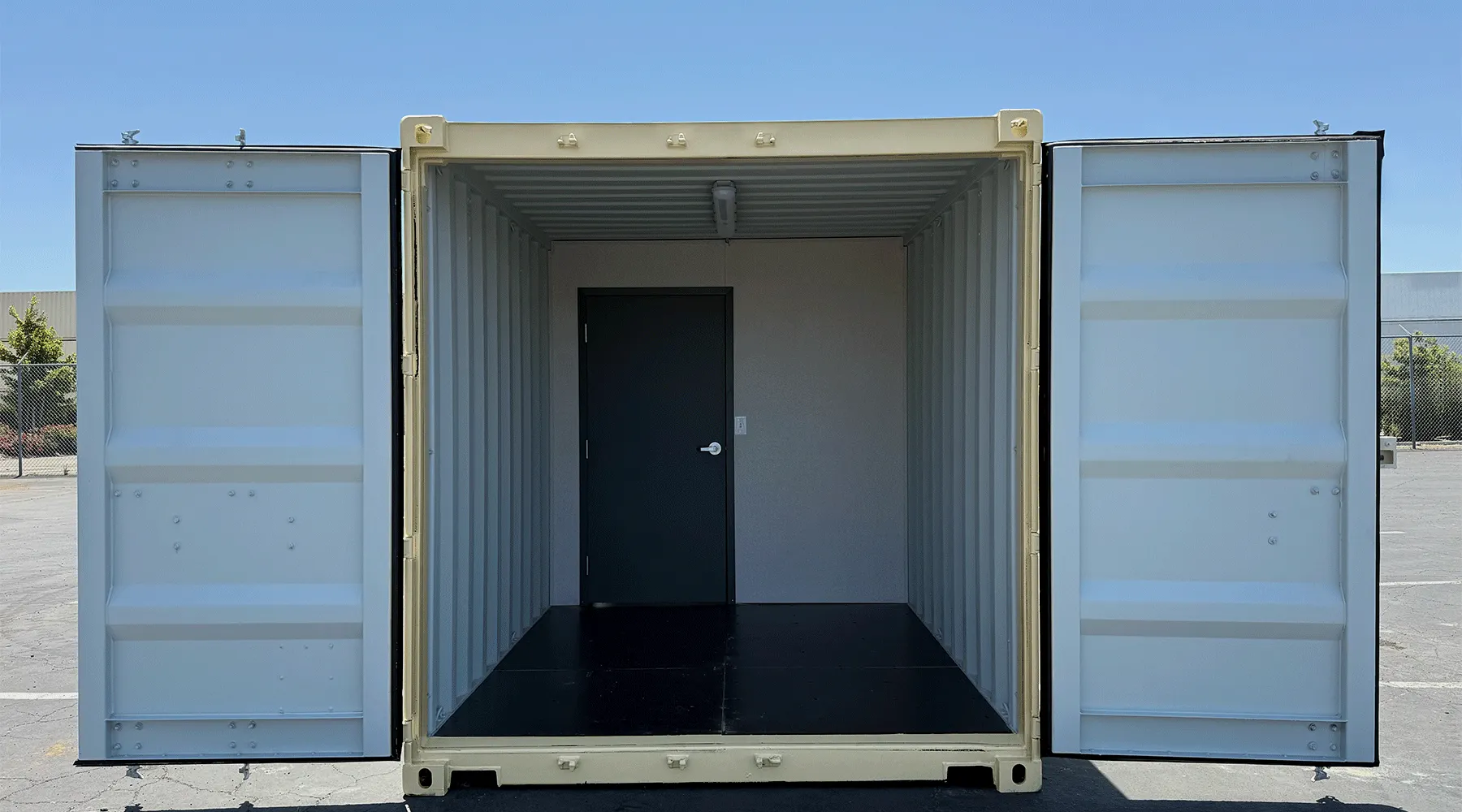 Office warranty The 20ft Refurbished Combo Office Container comes with a 5-year limited warranty. This warranty covers structural integrity, protection against corrosion, and maintenance of wind and watertight conditions under normal operating use. Coverage Includes Structural frame, walls, roof, and doors Weather resistance (wind and watertight seals) Weld integrity on the main container structure Electrical, lighting, HVAC, and interior components (1-year coverage) Warranty Exclusions Normal cosmetic wear and tear, such as surface rust, scratches, dents, and paint fading, are not covered. Damage caused by misuse, improper lifting, modification, accidents, or environmental extremes is excluded from warranty coverage. Optional lockbox security upgrades are covered separately if installed.