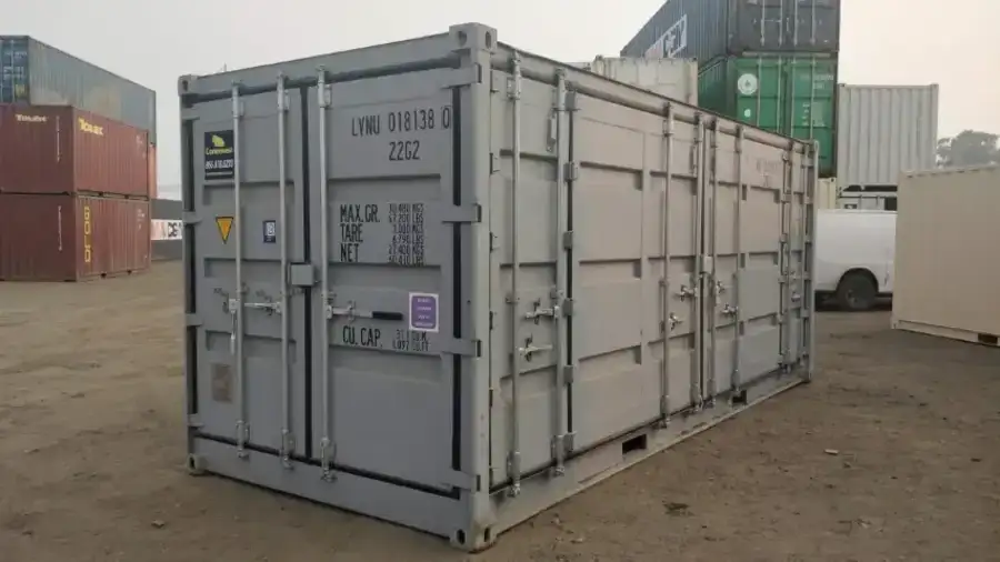20ft New Open Side Shipping Container for Sale - Image 2