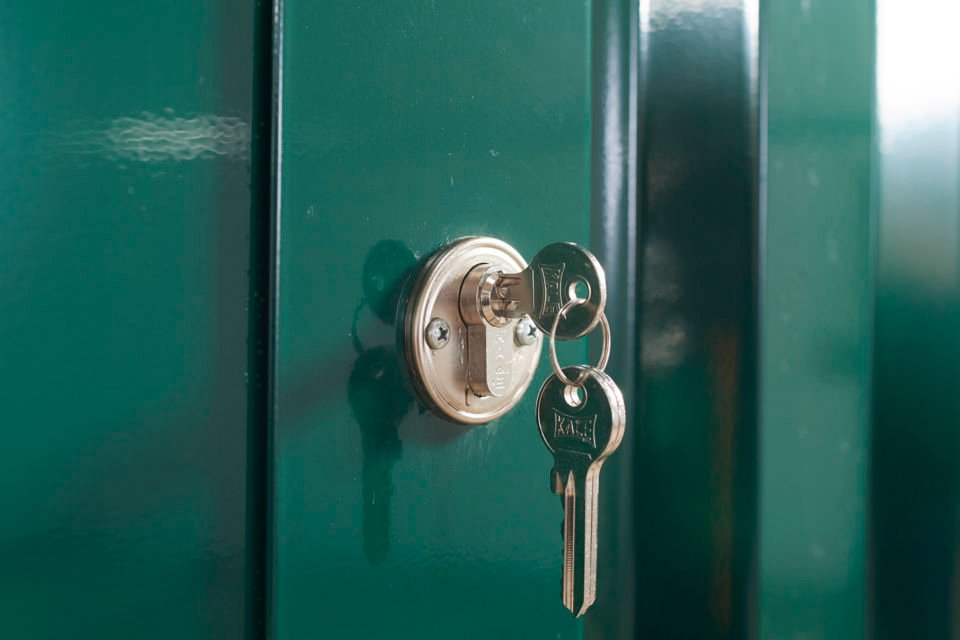 flat pack metal storage containers