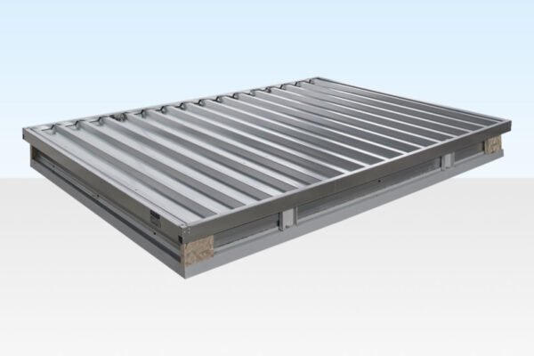 Flat Pack Storage Container – Galvanised - Image 4