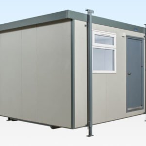 2+1 Steel Toilet Cabin 12Ft x 9Ft - Image 4