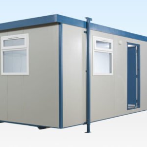 shipping container restroom