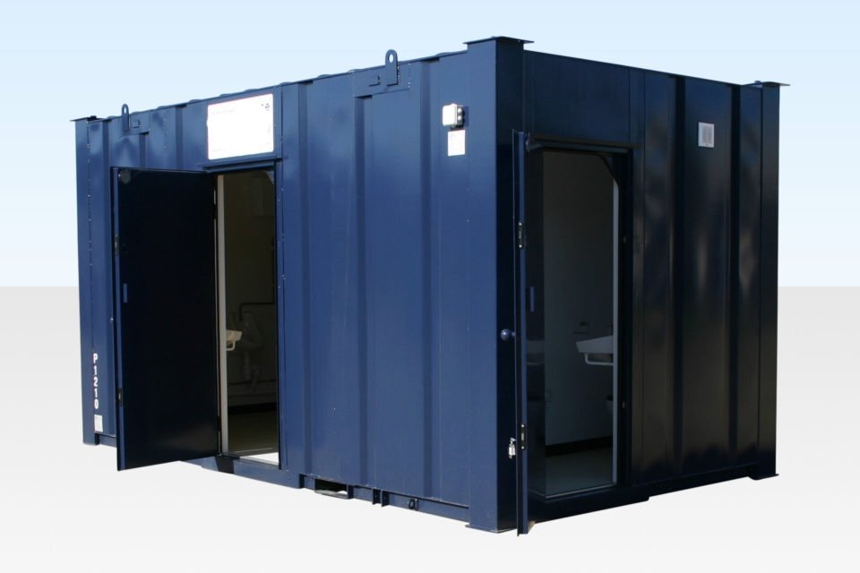 Steel Toilet Cabin 16Ft x 9Ft - Image 2