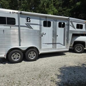 2000 C&C Gooseneck 2 horse trailer for sale