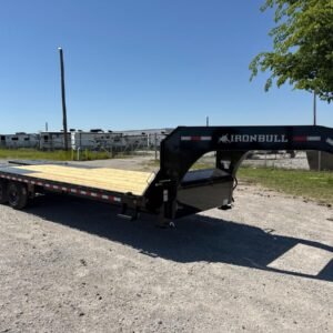 gooseneck flat bed trailer