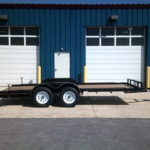 tilt bed car trailer