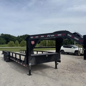 flatbed trailer gooseneck